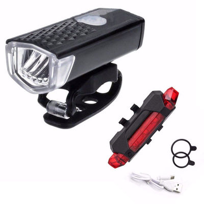 Światło z przodu Światło z tyłu USB LED Światło na rower rowerowy do cyklu górskiego