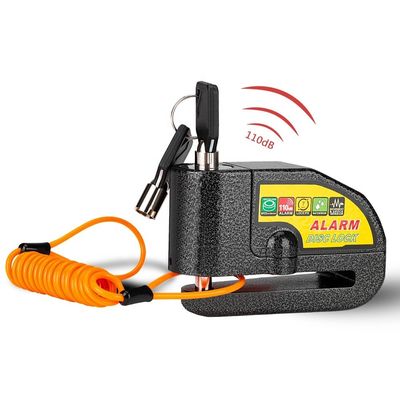 110dB Alarm wibracyjny Rower Zamek motocyklowy zabezpieczenie wodoodporne