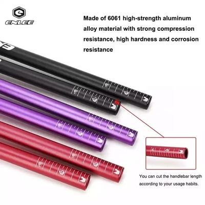 330g/353g Aluminiowy stopu rowerowego kierownicę 31.8*720/780mm dla miłośników rowerów górskich
