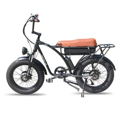 23AH Pojemność baterii 1000W 2000W Motor 20 cali Fat Bike Elektryczny rower Custom Support