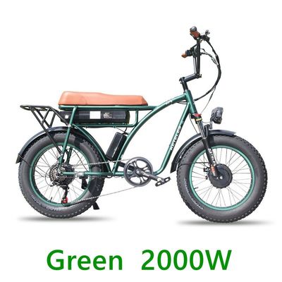 Rower elektryczny z akumulatorem litowym 48V 23Ah z hamulcem mechanicznym i silnym silnikiem