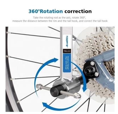 Rower Derailleur Hanger Korektor poprawić tylne przekładnie łuki z Design Bike Repair Tool