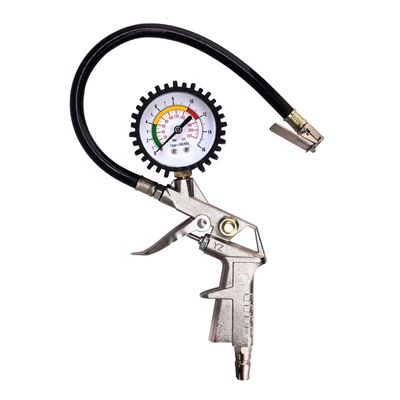 Aluminiowe opony samochodowe Pistolet do nadmuchiwania powietrza cyfrowy Miernik ciśnienia opony 200 PSI Max ciśnienie