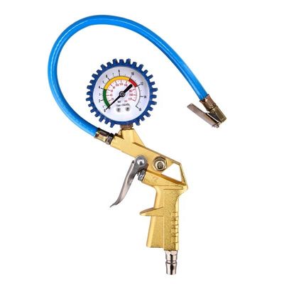 Aluminiowe opony samochodowe Pistolet do nadmuchiwania powietrza cyfrowy Miernik ciśnienia opony 200 PSI Max ciśnienie