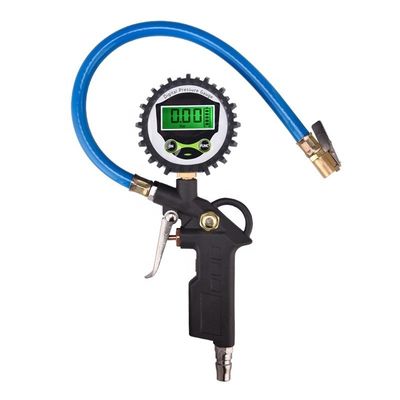 Aluminiowe opony samochodowe Pistolet do nadmuchiwania powietrza cyfrowy Miernik ciśnienia opony 200 PSI Max ciśnienie