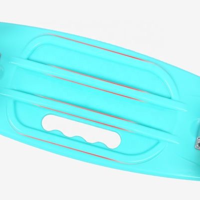 Flat-Plate Ręczne Małe Ryby Płyty Drukowane Skateboard Cztery Koła Flash Mobility Scooter dla chłopców i dziewcząt