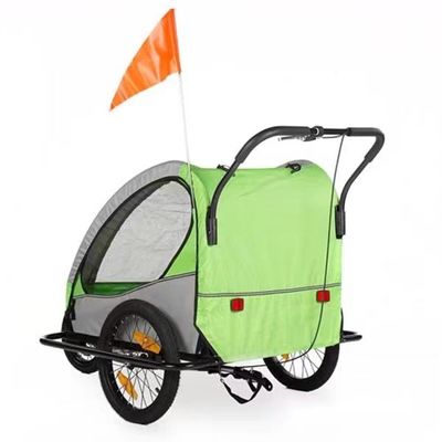 2021 Aluminium Bike Baby Trailer dla dzieci 2 posiadacze MTB 14' przednie koło i 20' tylne koła