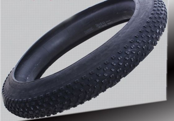20x4.0 Snow Bike Czarne tłuste opony Beach Bike Gumkowe opony zewnętrzne dla 12-20inches i 2 kg