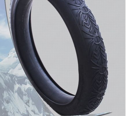 20x4.0 Snow Bike Czarne tłuste opony Beach Bike Gumkowe opony zewnętrzne dla 12-20inches i 2 kg