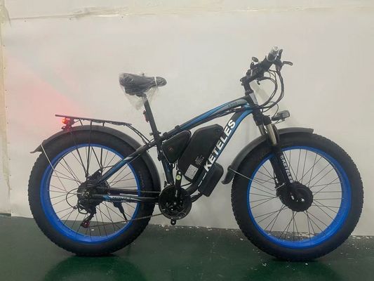 Zamarznięcie tarczowe 72V 2000W Dwukrotny tylny silnik 23AH Bateria litowa 26&quot;x4.0&quot; Fat Tire Electric Bike