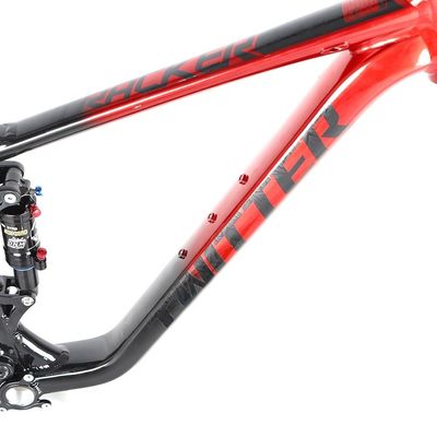 AL7005 Podwójne zawieszenie ramy roweru górskiego 120mm Podróż do 17 19 Inch Downhill rowerów