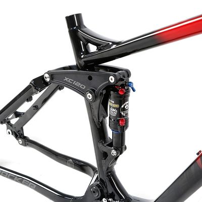 AL7005 Podwójne zawieszenie ramy roweru górskiego 120mm Podróż do 17 19 Inch Downhill rowerów