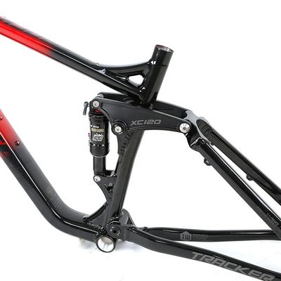 AL7005 Podwójne zawieszenie ramy roweru górskiego 120mm Podróż do 17 19 Inch Downhill rowerów