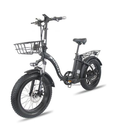 EU Warehouse 1000W 20x4.0 Fat Tire Składany rower elektryczny z akumulatorem litowym 48V 18Ah