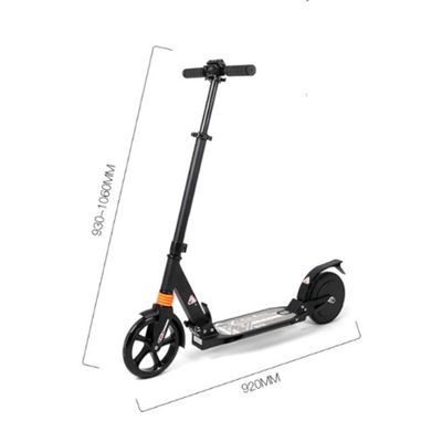 Dorośli 8 cali składany szybki e-scooter z tylnym hamulcem tarczowym i 2-3 godziny czasu ładowania