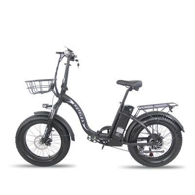 EU Warehouse 1000W 20x4.0 Fat Tire Składany rower elektryczny z akumulatorem litowym 48V 18Ah