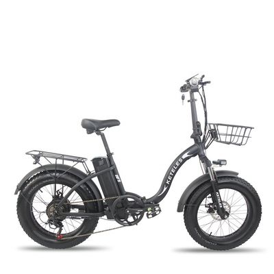 EU Warehouse 1000W 20x4.0 Fat Tire Składany rower elektryczny z akumulatorem litowym 48V 18Ah
