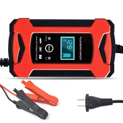Bateria Tester LCD kolorowy wyświetlacz dla motocykli Samochody SUV ciężarówki-suchy ołów-kwas AGM GEL SLA