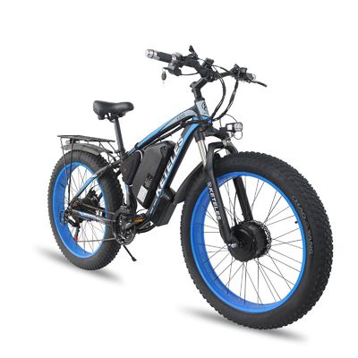 KETELES K800 Electric Fat Bike 1000W 17.5AH Bateria 26x4.0 cali Podwójny silnik Z napędem na dwa koła