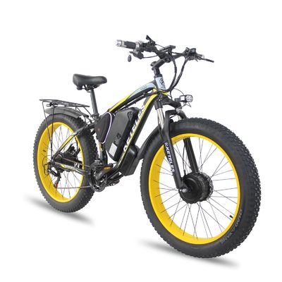 KETELES K800 Electric Fat Bike 1000W 17.5AH Bateria 26x4.0 cali Podwójny silnik Z napędem na dwa koła