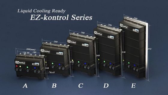 48V 27 Speed Brushless DC Controller z Bluetooth dla elektrycznych rowerów hybrydowych 3KW-20KW
