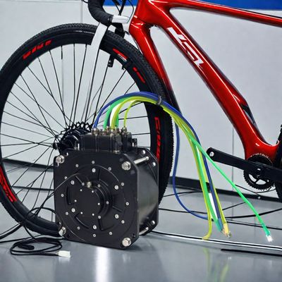 60V 26&quot; DC bezszczotkowy, chłodzony wodą, synchroniczny trójfazowy silnik do elektrycznego roweru hybrydowego