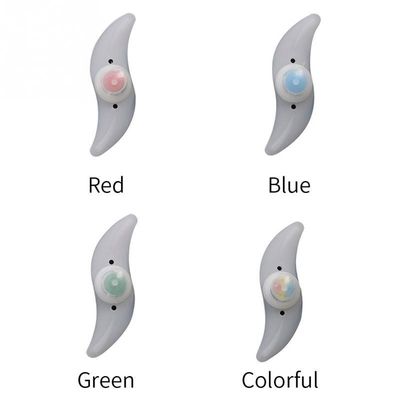 1 x przycisk z akumulatorem JWA Silicone Bike Light Frame dla kolorowych i zabawnych rowerów