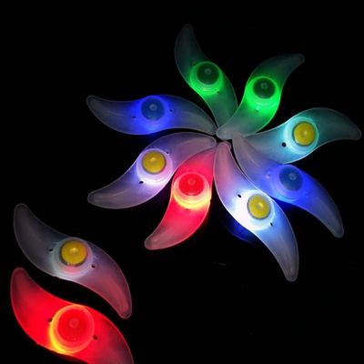 1 x przycisk z akumulatorem JWA Silicone Bike Light Frame dla kolorowych i zabawnych rowerów