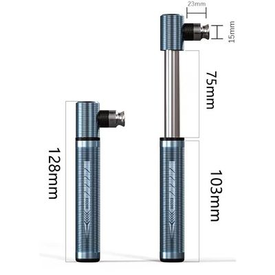 14.5*7.2*4.1cm Mini Universal Aluminium Alloy Bike Pump z AV FV i Schrader Valve