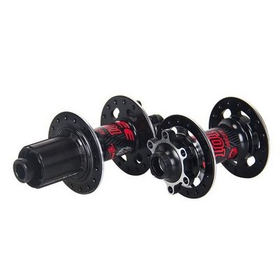 Sześciokrętowy hamulcer dyskowy 32 otwory przez oś QR Rower Hub Set dla szybkiego i łatwego uwolnienia