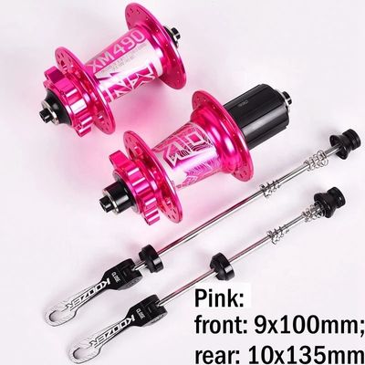 2021 Koozer XM490PRO 4 łożyska MTB Mountain Bike Hub tylne 12x142mm przez 32 otwory tarczowe hamulce rower