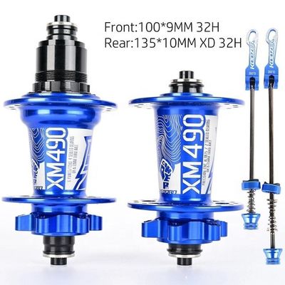 2021 Rower Hub XX1 XD 12Speed Cassette Body Hubs Koozer XM490PRO Zapełniony 4 łożyska rowerów górskich Hub QR Thru 28 32 36Dołków Xdr