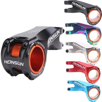 Czerwony 2021 MTB Kolorowy Stop stołu 31,8/35*70mm 17 stopnia dla XC AM Road Bike Handlebar