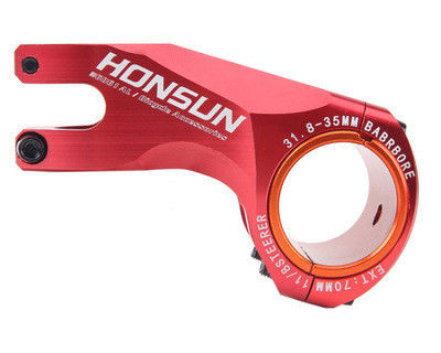 Czerwony 2021 MTB Kolorowy Stop stołu 31,8/35*70mm 17 stopnia dla XC AM Road Bike Handlebar