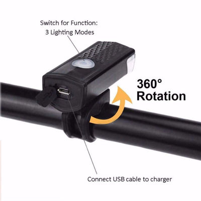 Światło z przodu Światło z tyłu USB LED Światło na rower rowerowy do cyklu górskiego
