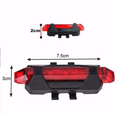 Światło z przodu Światło z tyłu USB LED Światło na rower rowerowy do cyklu górskiego