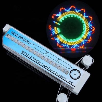 32 Lampa LED do 24 cali z kołem, zasilane baterią, światła rowerowe na zewnątrz