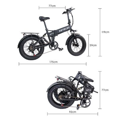 Rower elektryczny typu All-Terrain 1000W 13AH z 20x4.0 Inch Fat Tire i szybkim czasem ładowania