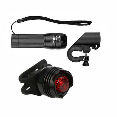3 w 1 USB Wdrażalny LED wodoodporny Super Jasny Zoom Lampa tylna Światło 50g Waga