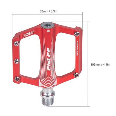 ENLEE N16 Ultralight Bike Pedals 310g Aluminiowa Stopnia 3 Kolory Farba Anodowana CN GUA 2021