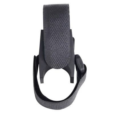 Czarny rower LED Torch Rotation Bracket Flashlight Stand dla 28-40mm Bike Light
