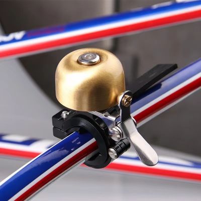 Aluminiowy róg do klasycznego roweru retro Cyklistyczny Czarny złoty rower