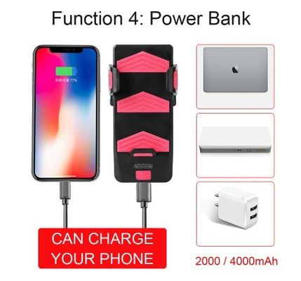 USB Latoczyste światło przednie rowery rowery róg głowicy telefon