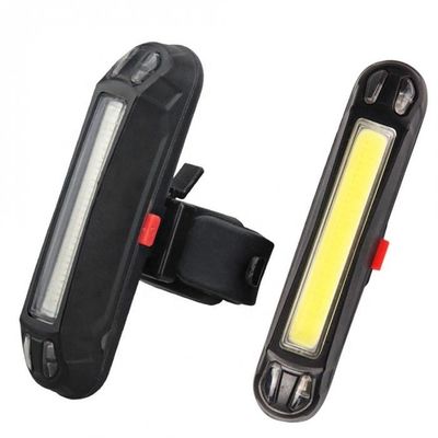 USB Ładowalna lampa LED koła rowerowego dla ABS PC