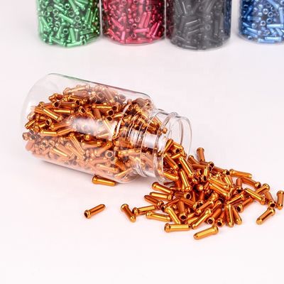 Akcesoria do rowerów drogowych Aluminiowa linia Wewnętrzna czapka kabla hamulca Drut końcowy czapka Ok. 1,2 cm