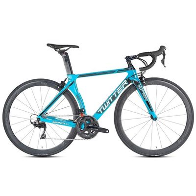 TWITTER R7000-22 Speed Road Bike z hydraulicznym hamulcem dyskowym i ramą z włókna węglowego