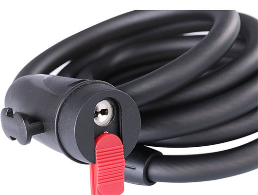 2022 Anty-Theft Bike Steel Cable Lock Portable Security Padlock dla rowerów górskich MTB