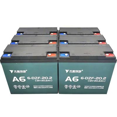 12V20.2Ah 6-DZF-20.2 Bateria ołowiano-kwasowa do elektrycznego deskorolka