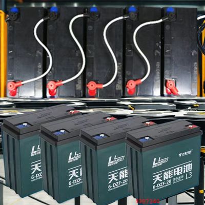 12V20.2Ah 6-DZF-20.2 Bateria ołowiano-kwasowa do elektrycznego deskorolka