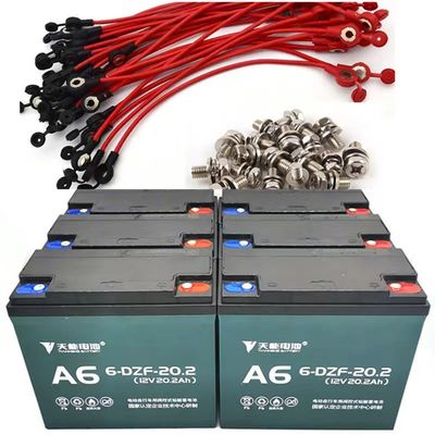 12V20.2Ah 6-DZF-20.2 Bateria ołowiano-kwasowa do elektrycznego deskorolka